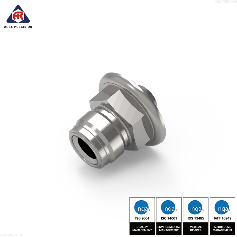 高纯度气体 VCR 接头 - 东莞CNC加工服务